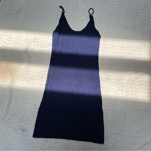 Navy Slip Dress
